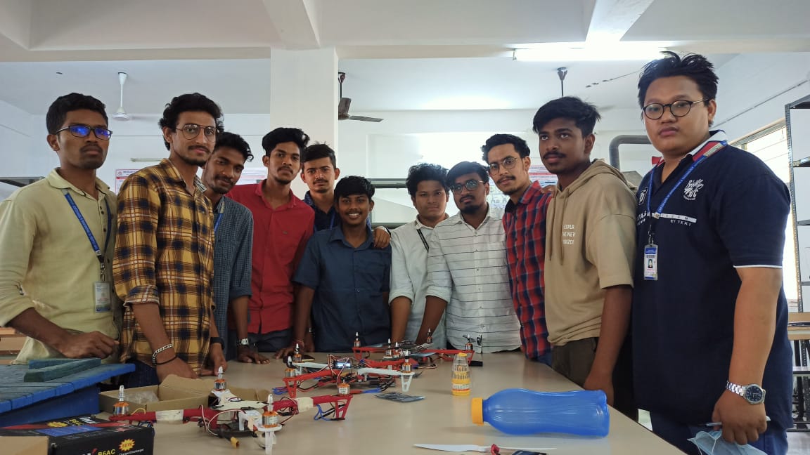 Skyy Rider Institution is going to host Three days Workshop on â€œDrone Designing And Manufacturingâ€ By CMRCET,  Hyderabad.